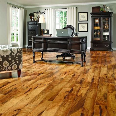 Pergo Max Mill Creek Walnut Wood Planks Laminate Flooring Sample In The