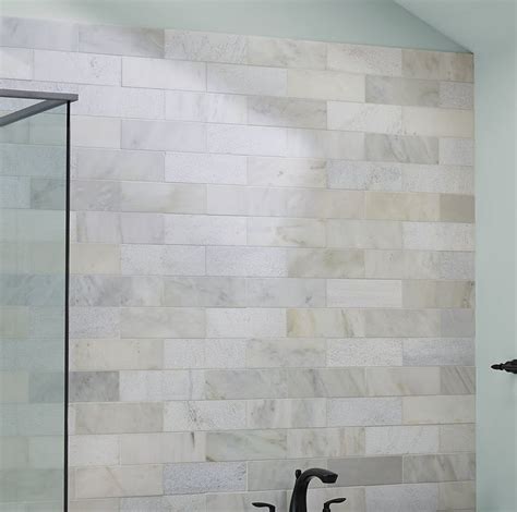 Greecian 4 X 12 Marble Subway Tile In White Marble Subway Tiles