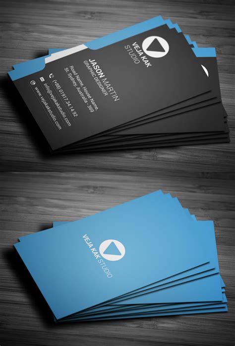 professional business card psd templates design graphic