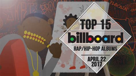 Top 15 • Us Rap Hip Hop Albums • April 22 2017 Billboard Charts Youtube
