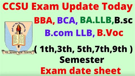 ccsu semester exam date ccsu 2023 | ccsu semester exam date sheet
