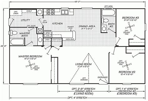 Famous Ideas Fleetwood Mobile Homes Floor Plans