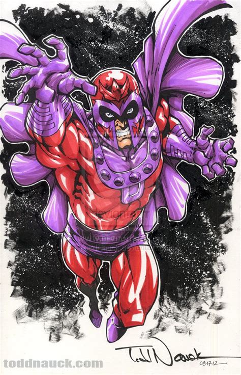 Magneto Commission Colors By Toddnauck On Deviantart Drawing