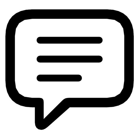 Text Bubble Vector Svg Icon Svg Repo