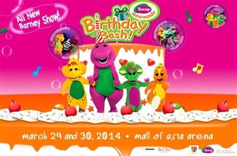 30 Off Barney`s Birthday Bash Promo At The Sm Mall Of Asia Arena