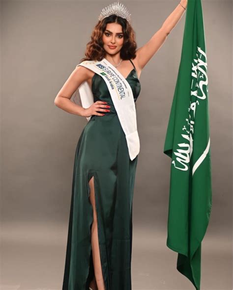 Miss Saudi Arabia Came Under Fire For Disrespecting Saudi Flag With Kalma Lollywood City