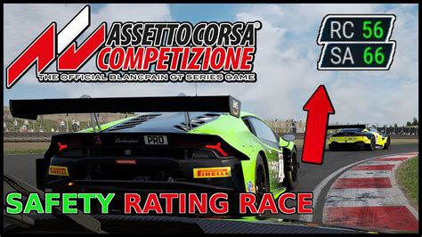 Assetto Corsa Competizione How To Improve Safety Rating YouTube