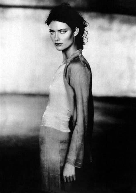 Shalom Harlow For Armani 1998 Paolo Roversi Portrait Photography