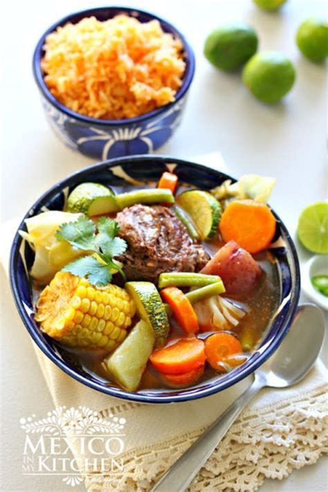 Mexican Beef Soup Recipe Receta De Caldo De Res Puchero O Cocido
