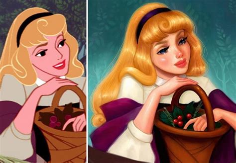 7 Princesses Disney Illustrées De Façon Plus Réaliste