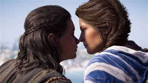 Kassandra And Kyra Assassins Creed Odyssey Assassins Creed Artwork