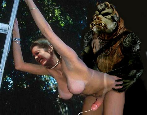 Post Carrie Fisher Fakes Gamorrean Manish Princess Leia Organa