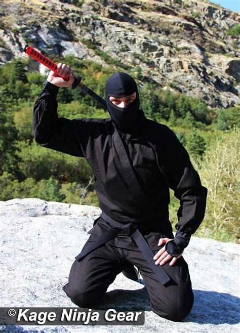 Real Ninja Uniform High Quality 14oz Free 2 Day Shipping