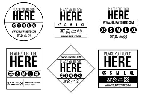 How To Use Our Free Neck Label Template 3rd Rail Clothing