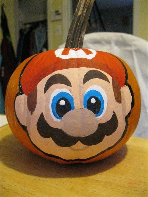 20 Super Mario Pumpkin Ideas