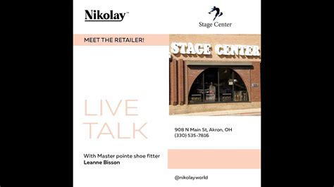 Meet The Nikolay Retailer Episode 25 Stage Center Akron Youtube