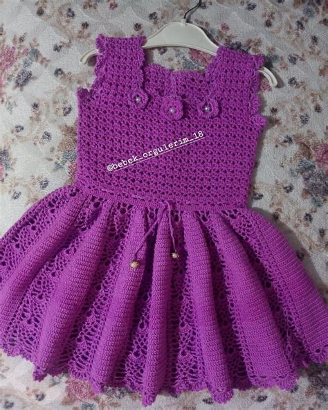 Rg T I I Bebek Elbise Frock Patterns Fashion Free Crochet