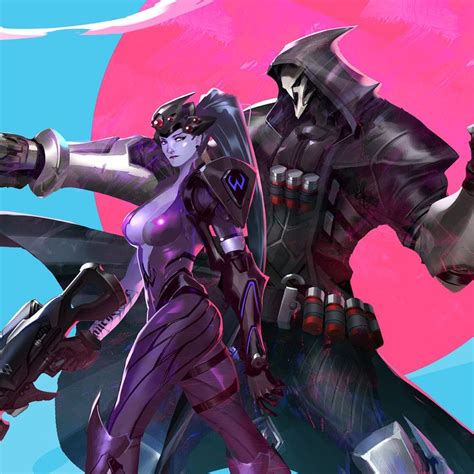 Widowmaker And Reaper Overwatch Overwatch Reaper Widowmaker