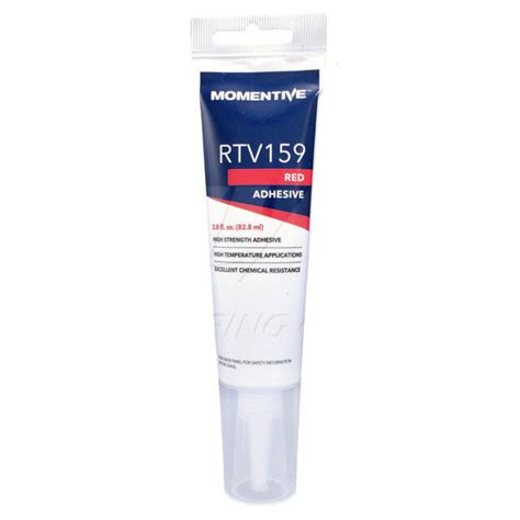 Momentive Rtv One Part Silicone Sealant Ounce Tube Red For Sale