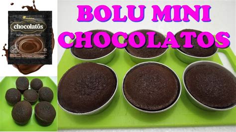 Mencicipi bolu kukus pisang (foto : Bolu Mini Chocolatos |No Oven, No mixer| Takaran sendok - Hanya 1 telur - YouTube
