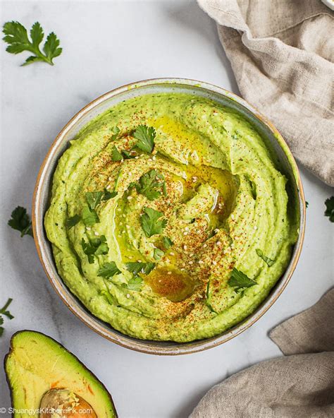 Avocado Hummus Whole Shuangy S Kitchen Sink
