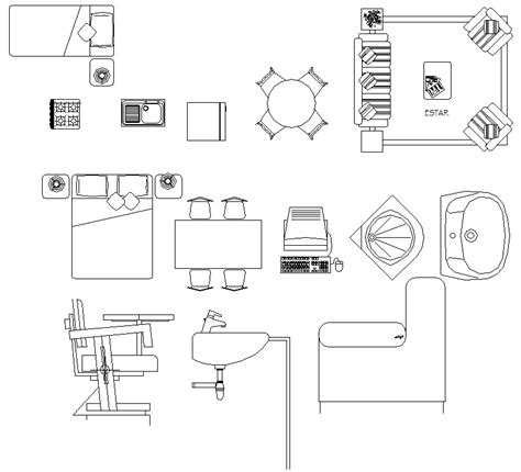 2 Seater Sofa Autocad Block Juan Furniture