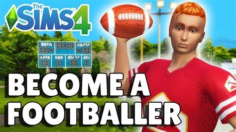 How To Play As A Football Nfl Player The Sims 4 High School Years