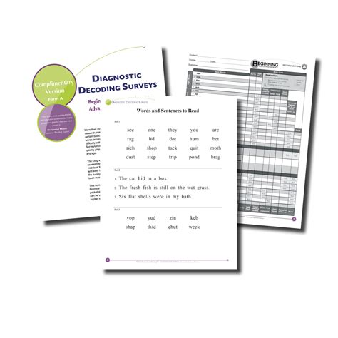 The reading section has 3 parts and 40 questions and to be solved in 60 minutes. Free Printable Diagnostic Reading Assessments | Free Printable