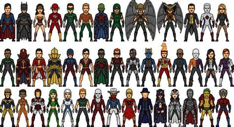 A continuation of the justice league animated series finds the original members of the team joined in their battle against crime and evil by dozens of other heroes from the dc comics universe. Officially (Fake) Full List Of Characters Appearing In ...