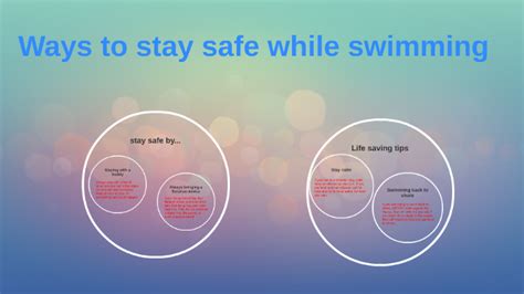 Ways To Stay Safe While Swimming By Gavin Zonyk