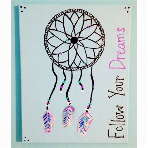 Dream Catcher Drawings Quotes Canvas Quotesgram