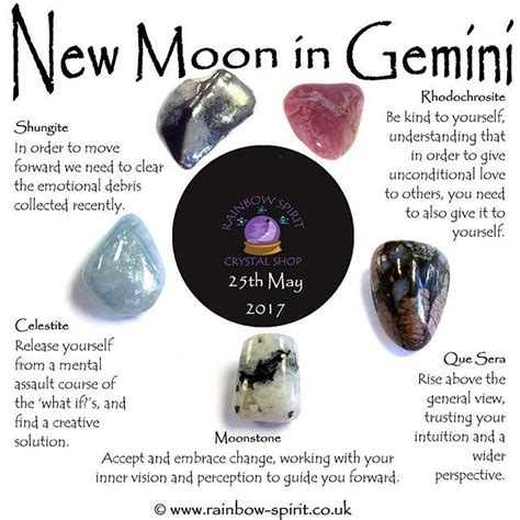 New Moon In Gemini Tomorrow Heres My Crystal Interpretations For The