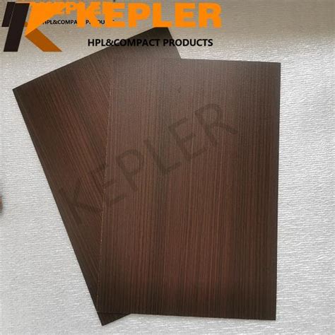 Kepler Phenolic Woodgrain Board Toilet Partition Compact Bathroom