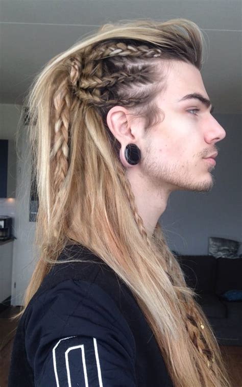 20 Braids For Guys With Long Hair Fashionblog
