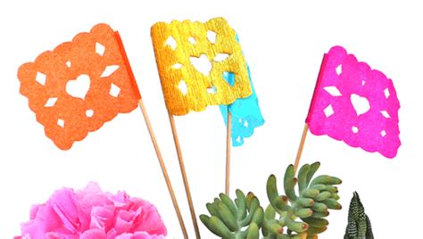 Abstract papel picado instructions print the template. Papel picado flags DIY: Easy to make step-by-step ...