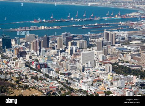 Downtown Cape Town South Africa Stock Photo Alamy