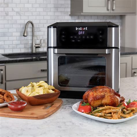 Customer Reviews Instant Pot Vortex Plus Quart Air Fryer Oven Black Best Buy