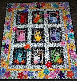 Check out our cat quilt pattern selection for the very best in unique or custom, handmade pieces from our sewing & needlecraft shops. My Applique Cat Quilt