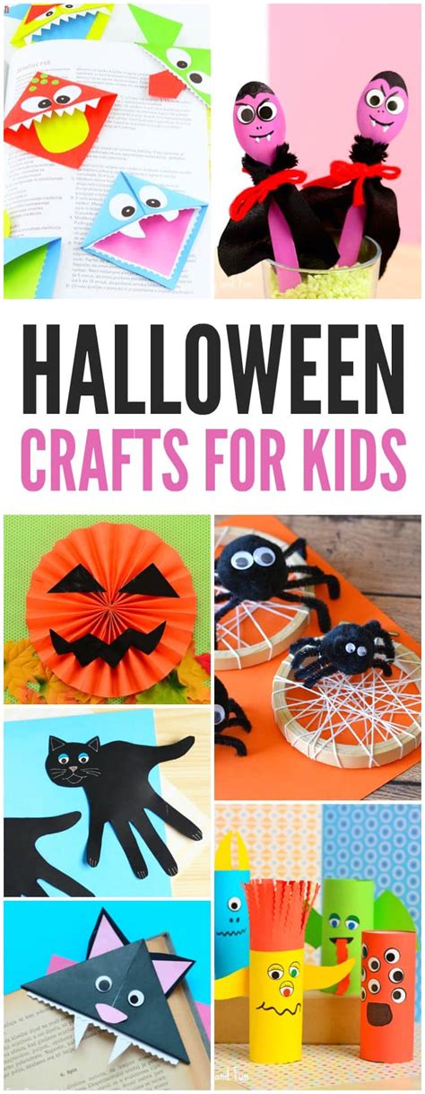 25 Halloween Håndverk For Barna Kunst Og Håndverk Tutorials And Ideer
