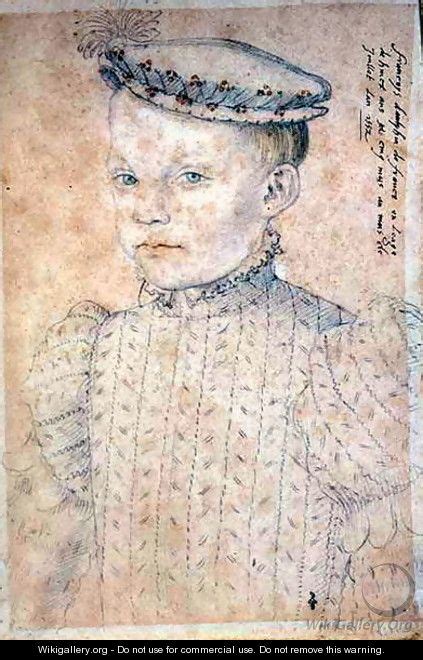 Portrait Of Francis Ii 1544 60 As Dauphin Of France At The Age Of