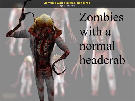 Zombies Whit A Normal Headcrab Half Life Mods
