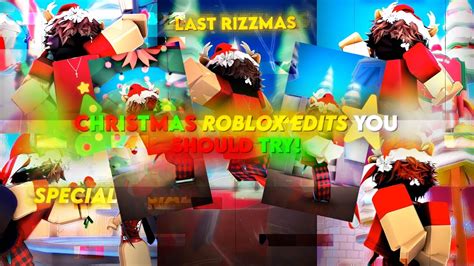 Christmas Roblox Edits You Should Try ☃️ Youtube