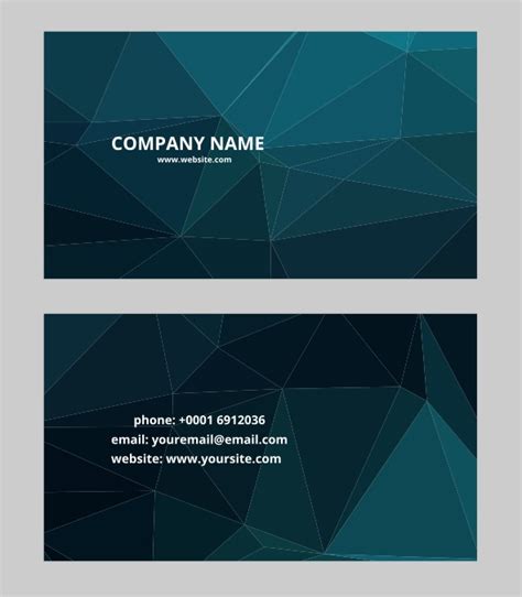 visiting card design background modern business card design