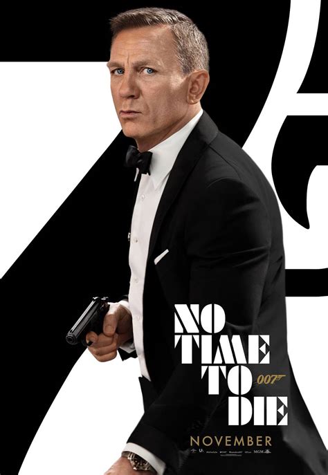 Avis James Bond No Time To Die - New No Time To Die Character Posters | James Bond 007