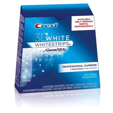 *this product whitens natural teeth only; Amazon.com : Crest + Oral-B Professional Whitening Kit, 1 ...