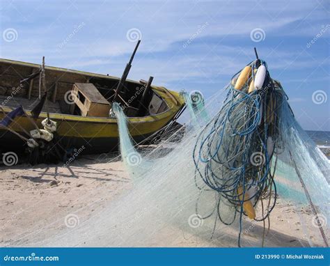 Boat Ad Fishing Nets Stock Photo Image Of Travel Boat