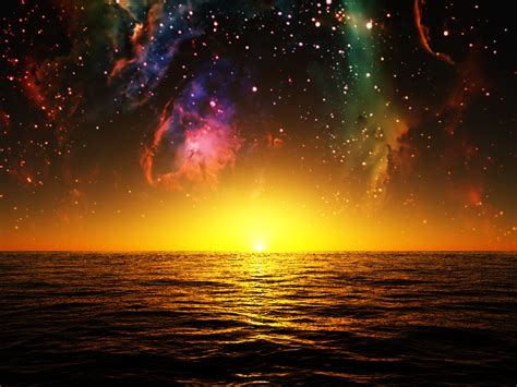 Sunset Space By Taltan On Deviantart