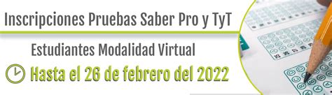 Inscripciones Pruebas Saber Pro Y Tyt Estudiantes Virtuales Uts Virtual