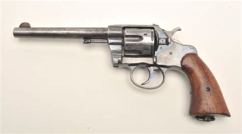 Colt Us Army Model 1894 Da Revolver 38 Caliber 6 Barrel Blued