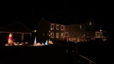 Rohner Amazing Grace Christmas Light Show Using Light O Rama Youtube